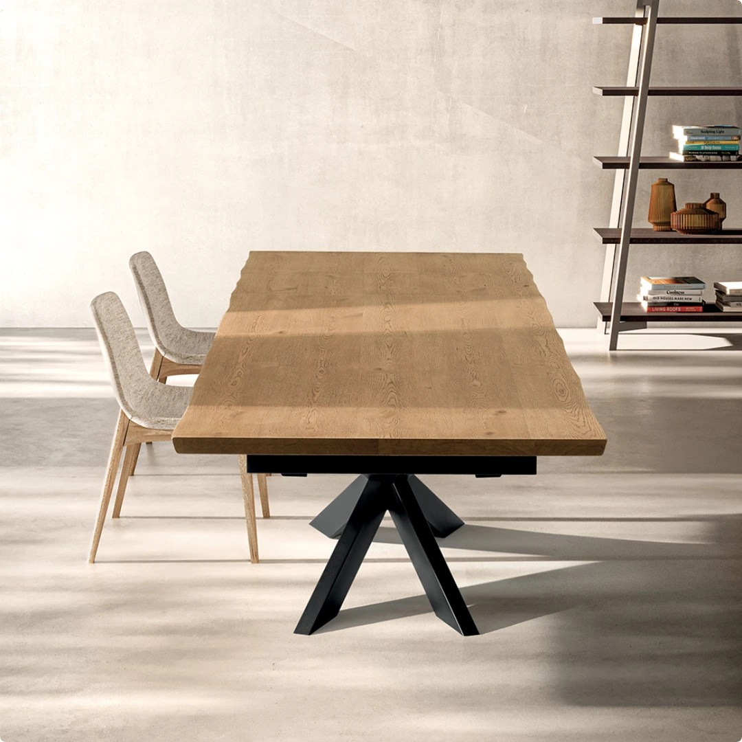 mesa de comedor acabado en madera