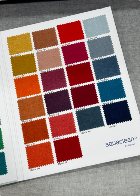 telas aquaclean colores